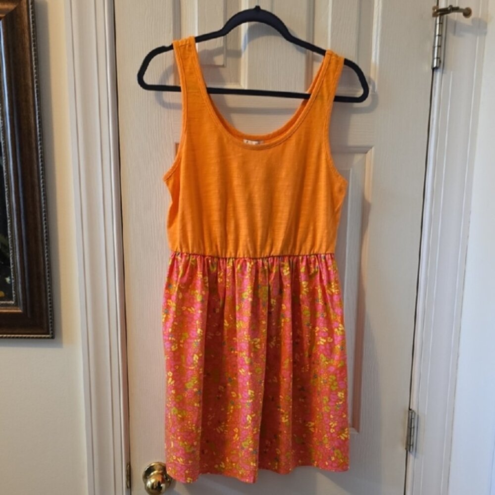 LOVE_FIRE BRAND WOMEN'S JUNIOR SIZE SLEEVELESS SUMMER SUNDRESS SIZE MEDIUM